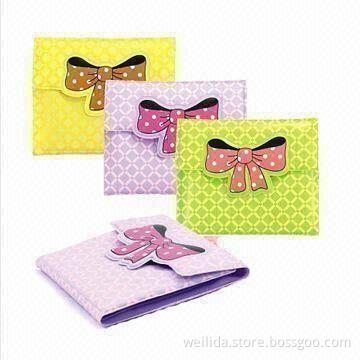 Beautiful Printed EVA Coin Purses, Sized 9 x 11cm and Customized Designs Welcomed